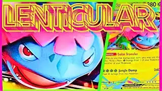 I Got the NEW LENTICULAR Jumbo Pokemon Card!