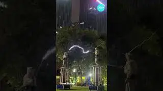 Tesla coil dance performance in China