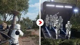 Galactic Assault Intro Cinematics Remastered | Takodana [First Order]
