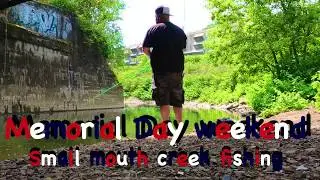 Pittsburgh urban creek fishing