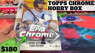 2022 Topps Chrome Baseball Hobby Box (PLUS 1 Silver Pack!) Opening