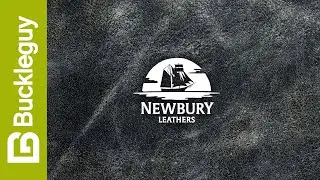 Newbury Leathers, Craze | Blue | USA Leather Demo