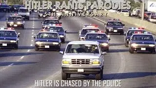 Hitler is chased by the police