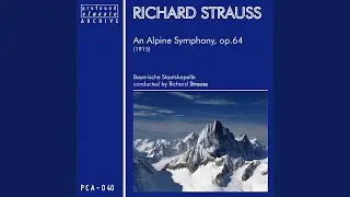 An Alpine Symphony for Orchestra, Op. 64: Apparition - On Flowering Meadows - On the Alpine...