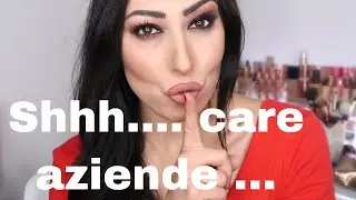 SONO POLEMICA ⚠️SPUTT**NO 3 GROSSE AZIENDE di MAKEUP 😎GRWM black smokey eyes