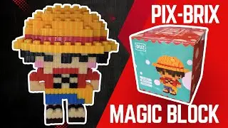 ⭐Monkey D Luffy ⭐Pix Brix ⭐ Pixel Blocks ⭐Magic Block ⭐