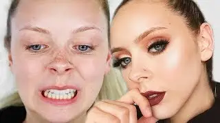 Vampy Matte Fall Makeup Tutorial