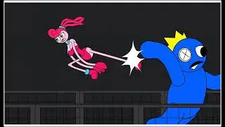 Love story Mommy long legs and Blue/ Poppy playtime vs Rainbow Friends