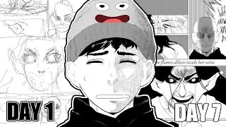 I tried to Draw My First Manga but I only had 1 Week