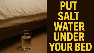 Put Salt Water Under Your Bed and See What Happens