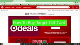 How To Buy Target Gift Card (STE-BY-STEP!) | Gift Cards Tutorial