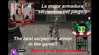 [Metin2] La mejor armadura serpentina del juego!!/The best serpentine armor in the game!!🤗​🤑​🤗​🤑​