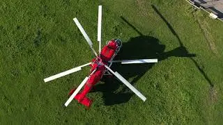Best-of-Film Helikopter-Kranmontagen POTAIN MC 85B