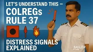 COLREGs Rule 37 &ndash; ⚓🚢 🧭 Distress Signals | Complete Explanation for Seafarers