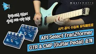 API Select TranZformer GTR／CMP (Guitar Pedal) 소개