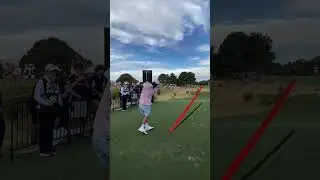 The Aussie Golfer versus Anthony Kim #golf #sports #golfswinganalysis #golfer