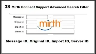 38 Mirth Connect Support Advanced Search Filter | Message ID, Original ID, Import ID, Server ID