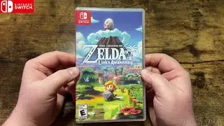 The Legend of Zelda Links Awakening Nintendo Switch Unboxing