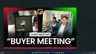 Today's Buyer Meeting was with Dubai buyer has Interitor Design !