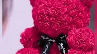 Teddy Rose Bear - By VENCE -