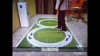 8 shaped walking mat.. ping me for details