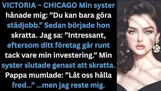 Under middagen sa min syster: **”Du är bara lämpad för städjobb.”** Alla brast ut i skratt…