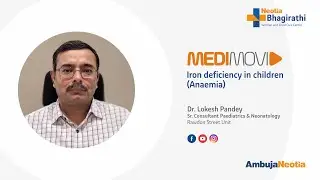 Dr.  Lokesh Pandey speaks on Iron Deficiency in children Anaemia