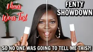 NEW FENTY BEAUTY PRO FILT'R HYDRATING FOUNDATION VS. FENTY MATTE FOUNDATION ON OILY SKIN| REVIEW
