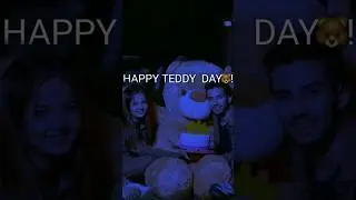 Happy Teddy Day|| Teddy Day Status|Happy Valentine's Day Status #shorts #youtubeshorts