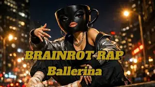 Brainrot Rap Ballerina | Rap Performance in the City at Night (Official Video)