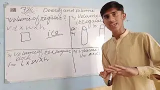 My topic density and volume of regular solid and irregular solid best lecture