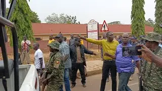 Gulu Chaos: Security Team Rush to Holy Rosary Polling Center as Voting Center Turns Violent. 
