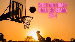 2020 NBA DRAFT Final Big Board 25-1