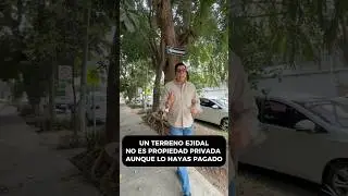 No siempre comprar un terreno ejidal es mala idea. #terreno #terrenoejidal