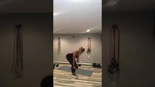 Bent over neutral grip rows