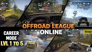 OFFROAD LEAGUE: CAREER BEGINS | LVL 1 &rarr; 5 GAMEPLAY 🔥🏁