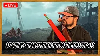 BECOMING STRONGER THEN THE BOS IN FALLOUT 4!!