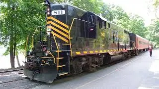 Delaware River Railroad: Scenic Train Ride Through New Jersey, HD