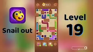 Snail Out Level 19 Walkthrough 🐌 | Easy Puzzle Solution | Solutionguruji