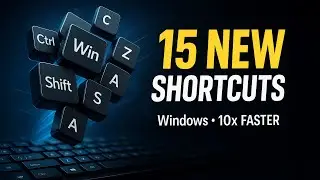 Master 15 keyboard shortcuts hotkey = Instant 10&times; speed (Windows 10/11)
