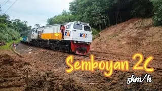 Jalur Kereta Api Ciganea-Sukatani Purwakarta Tertimbun Longsor, Semua Kereta Api Jalan Perlahan S2C