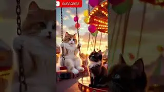🎪🐱 Cats at the Enchanted Circus | Funny #CatStory #CircusCats #Shorts