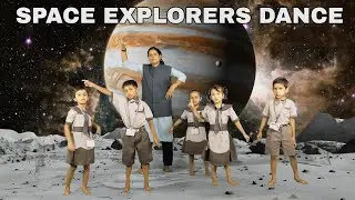 🚀 Space Explorers Dance | Divya Jyoti School | Kids Dance Among Planets!