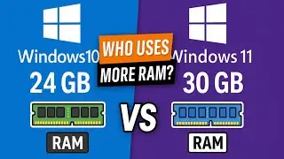 Windows 11 использует БОЛЬШЕ ОЗУ 🔥 Сравнение результатов теста Side by Side