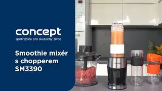 Smoothie mix&eacute;r s chopperem Concept SM3390
