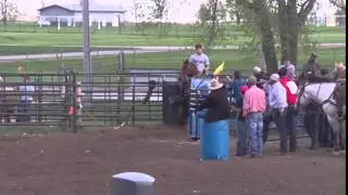 Payden Dawson IHSRA donkey roping 2014