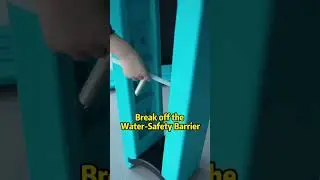 How to install plastic barriers? Premium.  #gokart #karting