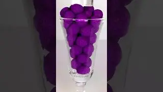 Satisfying Purple Drop Squish Kinetic Sand ASMR #shorts