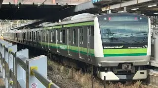 【友人提供】新横浜〜小机駅間 LCD画面