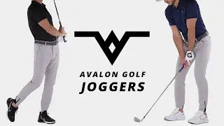 The BEST Men's Golf Jogger Pants: Slim-fit, Tapered Ankles & Ankle Zips
